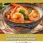 Tom Yum Goong Hot and Sour Shrimp Soup recipe