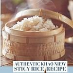 Sticky Rice Recipe Susie Cooks Thai