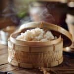Bamboo Basket of Sticky Rice(Khao Niew)